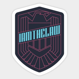 Judge Dredd 80s Edition Sticker